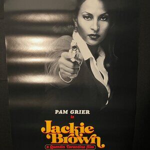 Jackie Brown ORG 1997 Rolled One Sheet Movie Poster Pam Grier, Quentin Tarantino